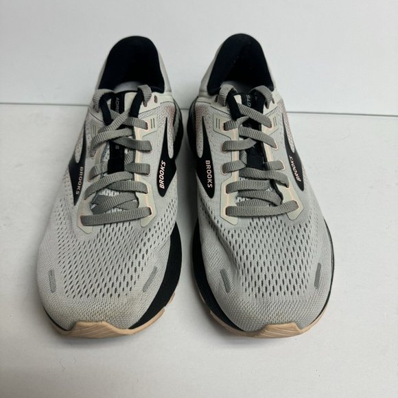 Brooks Womens Adrenaline GTS 22 Running Shoe Gray Size 8 M - Picture 3 of 5